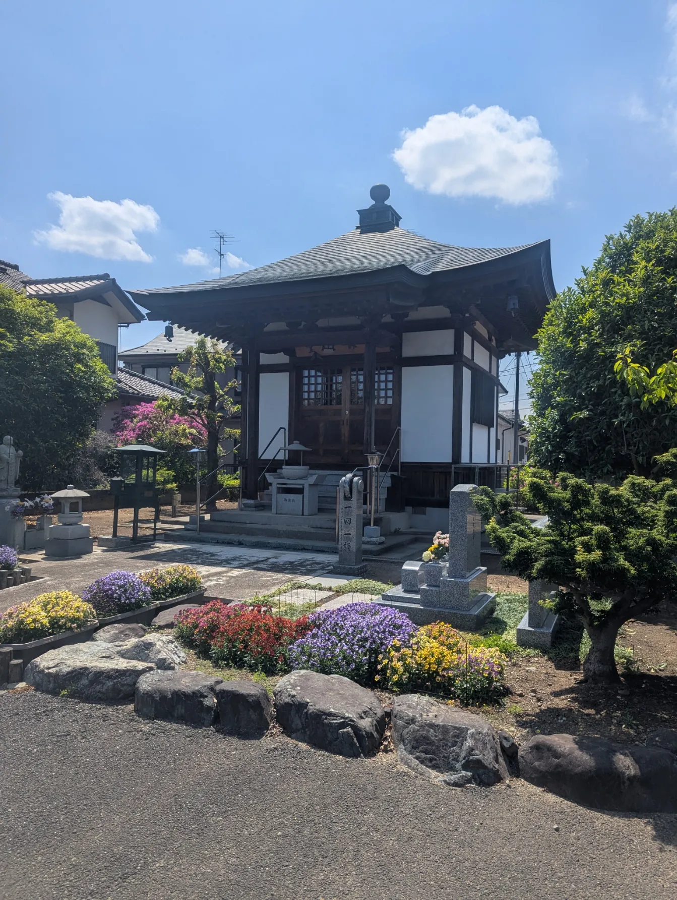 供養を行う提携寺院の御堂